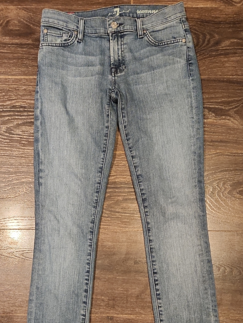 â¤ď¸ 7 FOR ALL MANKIND ROXANNE SKINNY JEANS, 6L (28 LONG / TALL) - Picture 3 of 10